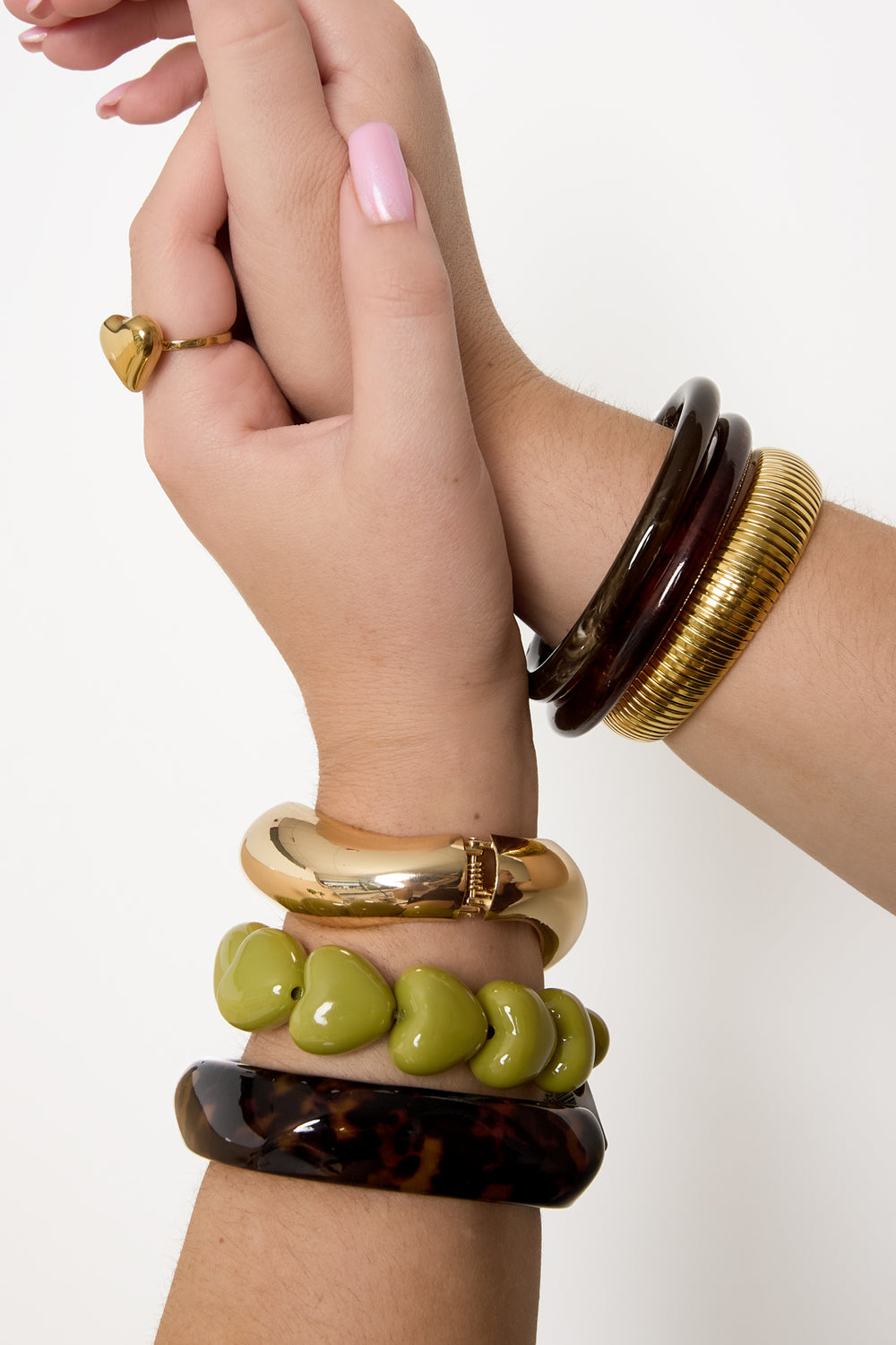 Armband Chunky Olive Green