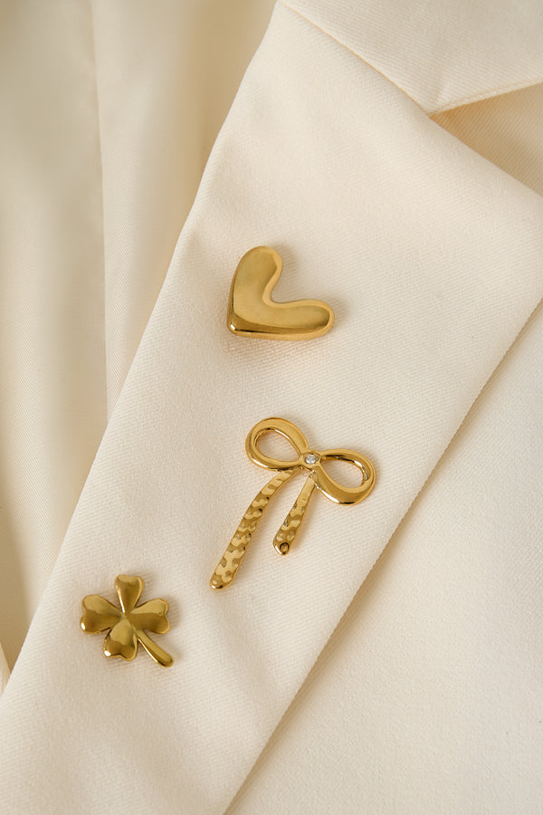 Iconic broche set