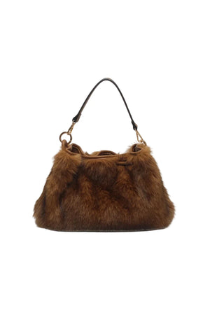 Hobo Tas Kunstbont Bruin