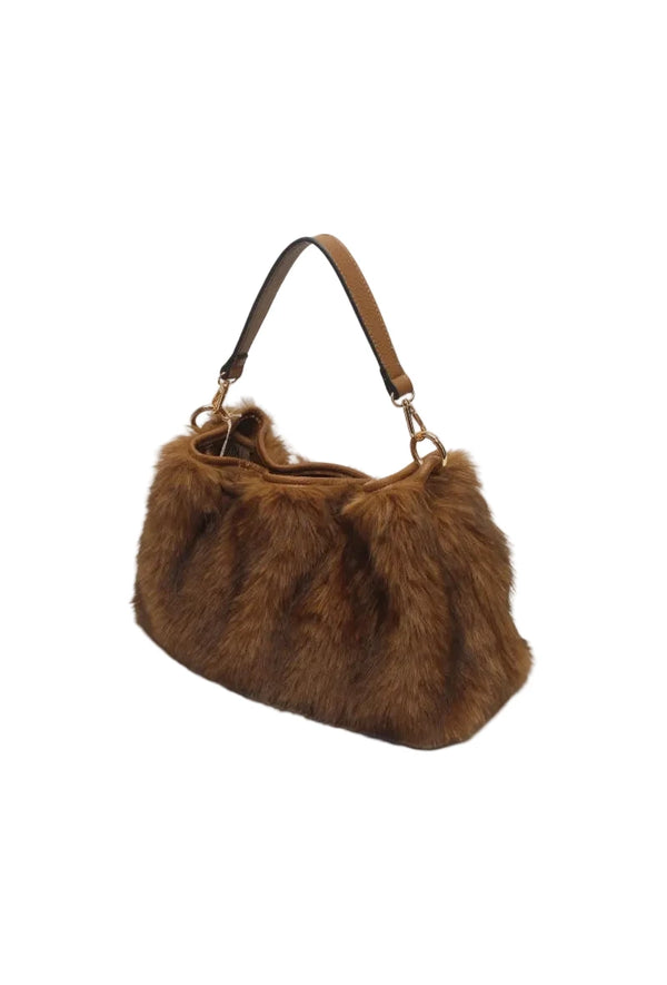 Hobo Tas Kunstbont Bruin