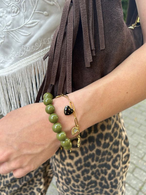 Armband Olive