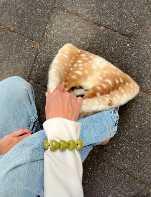 Armband Chunky Olive Green