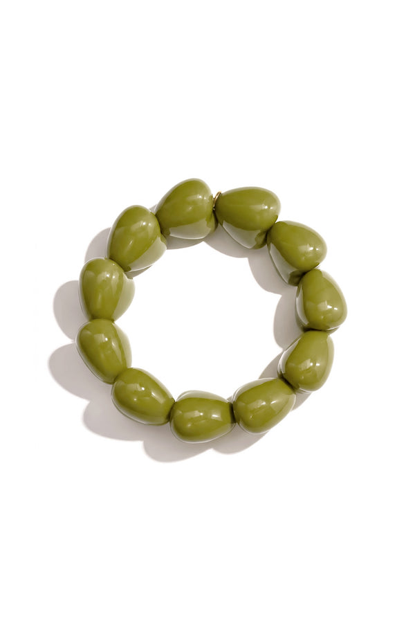 Armband Chunky Olive Green