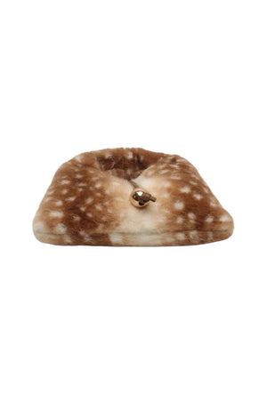Bambi print tas licht bruin