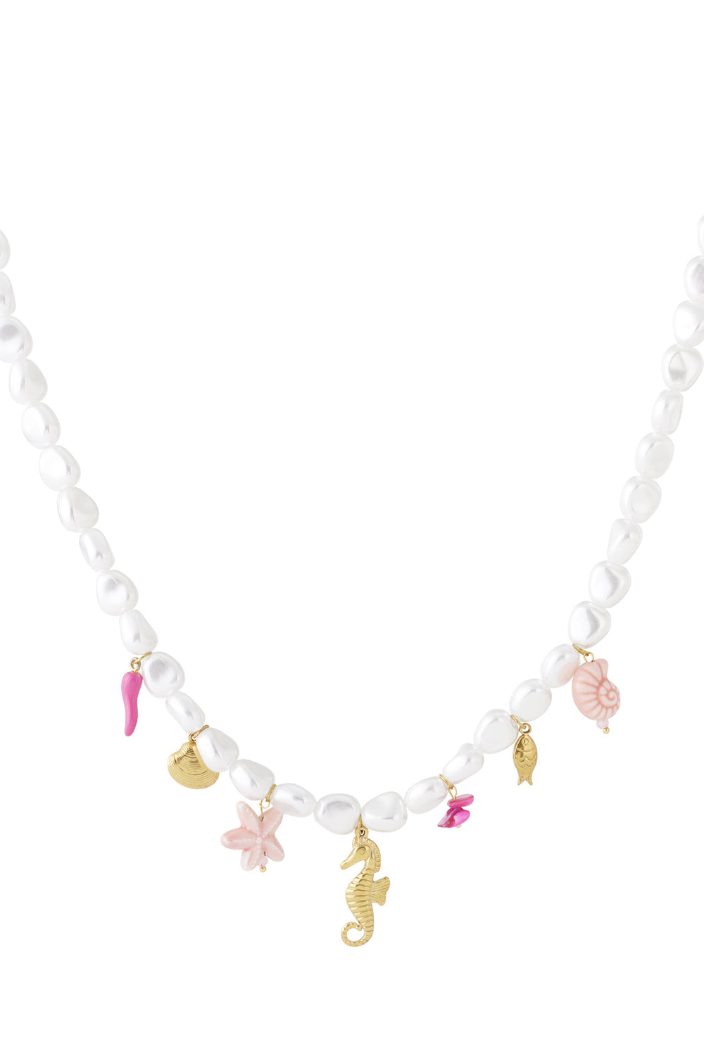 Pearl Beaded Necklaces with charms Casual Holiday/Beach