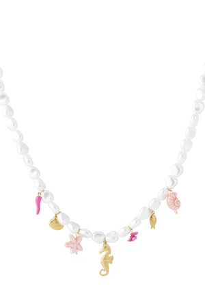 Pearl Beaded Necklaces with charms Casual Holiday/Beach