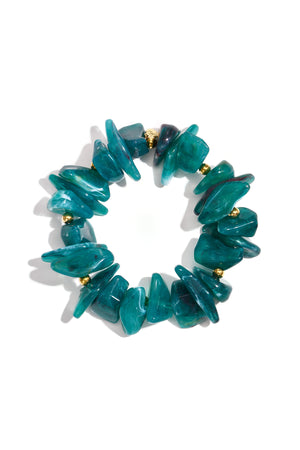 Armband Natural Stone Teal