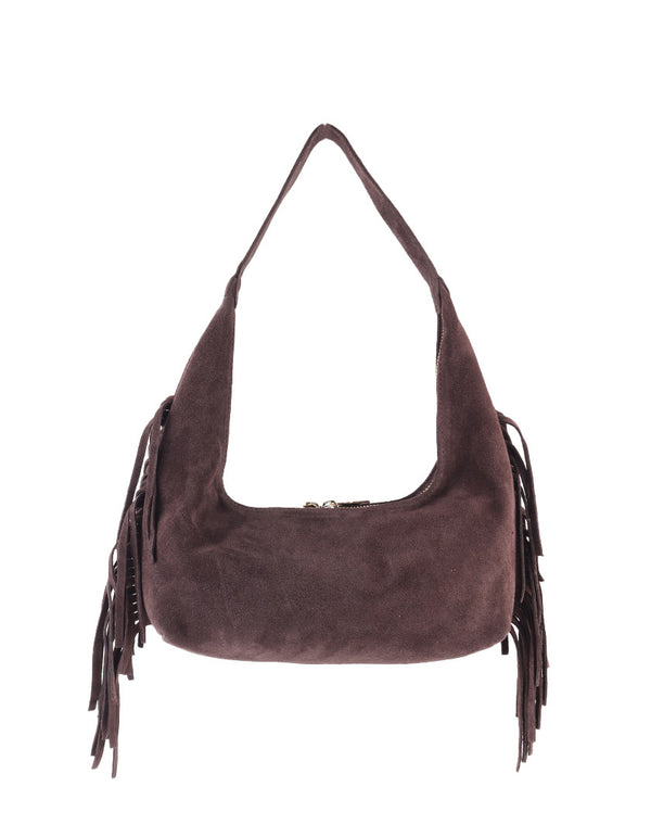 Fringe schoudertas